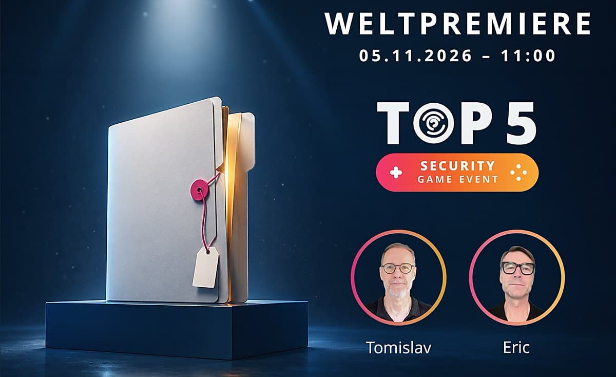 Weltpremiere: Top 5 – das neue Security Game Event